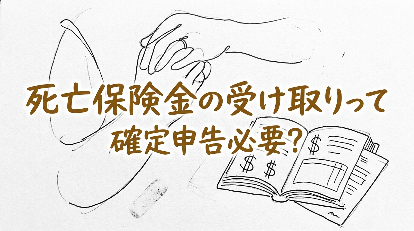死亡保険金の受け取りって確定申告必要？