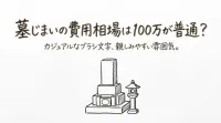 墓じまいの費用相場は100万が普通？