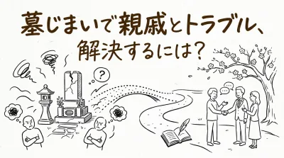 墓じまいで親戚とトラブル、解決するには？