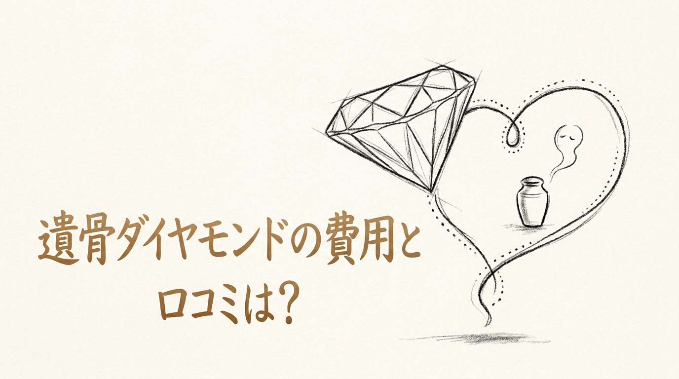 遺骨ダイヤモンドの費用と口コミは？