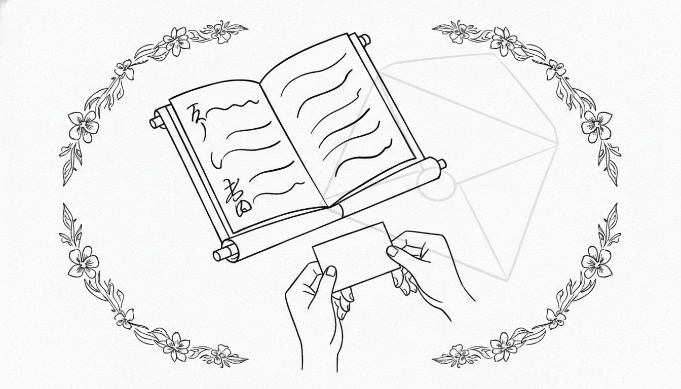 香典返しの挨拶状は文例を参考に印刷で準備するのがおすすめ