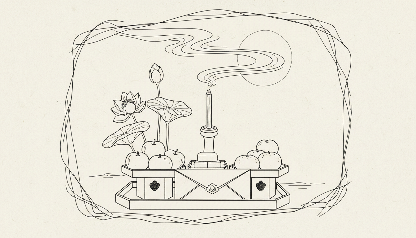 お盆のお供え添え状は簡潔に心を込めて書くのがポイント