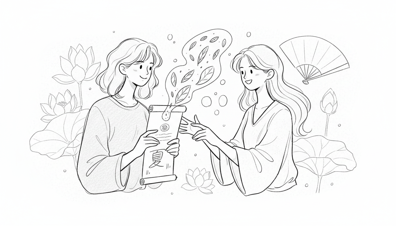 友人への暑中見舞いは「親しみ」と「気遣い」のバランスが大切